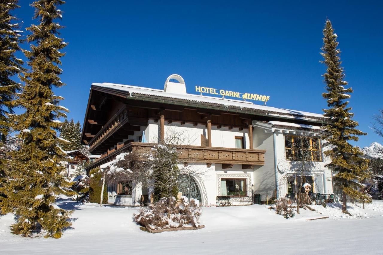 Hotel Garni Almhof Seefeld in Tirol Exterior foto